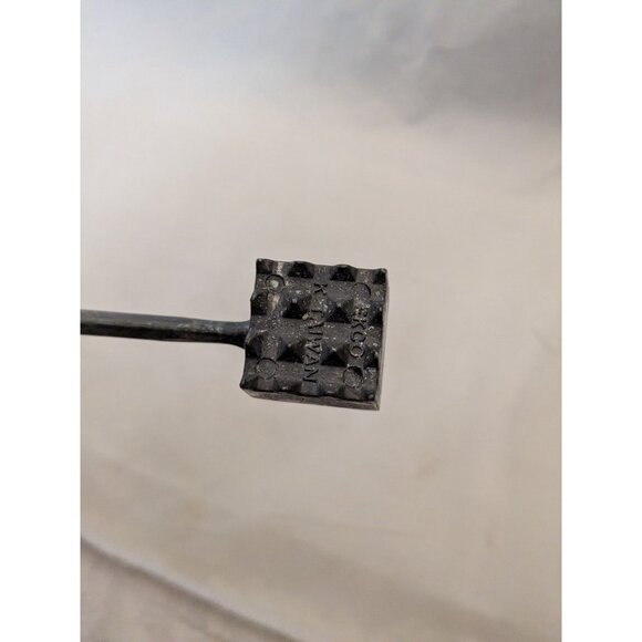 Ekco #1 Aluminum Meat Tenderizer Double Textured Sides 8" Taiwan - Picture 6 of 8